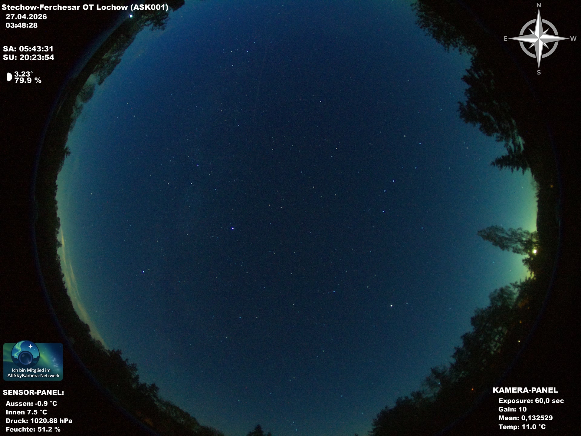 Startrails-Vergleich