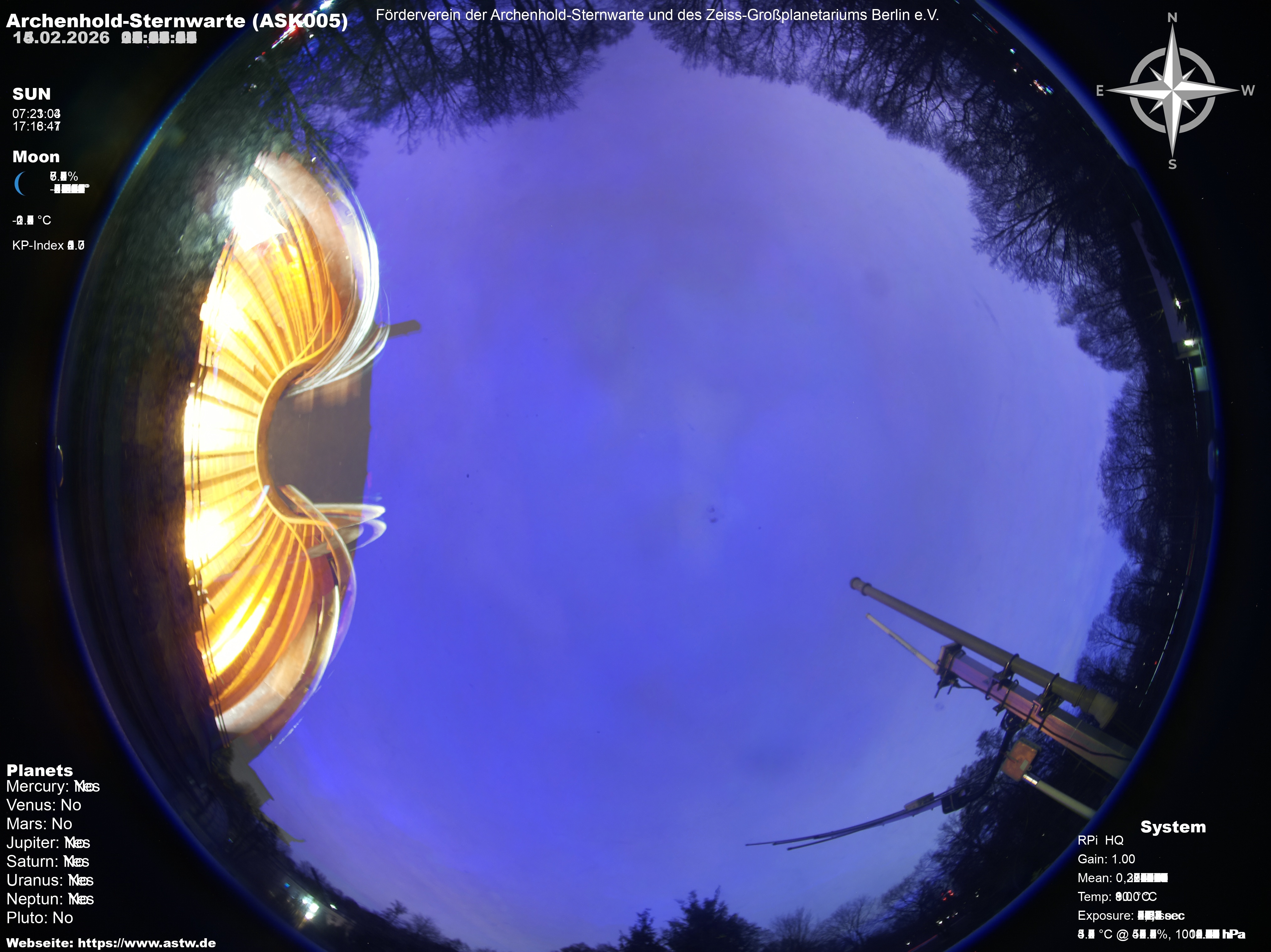 Star trails comparison