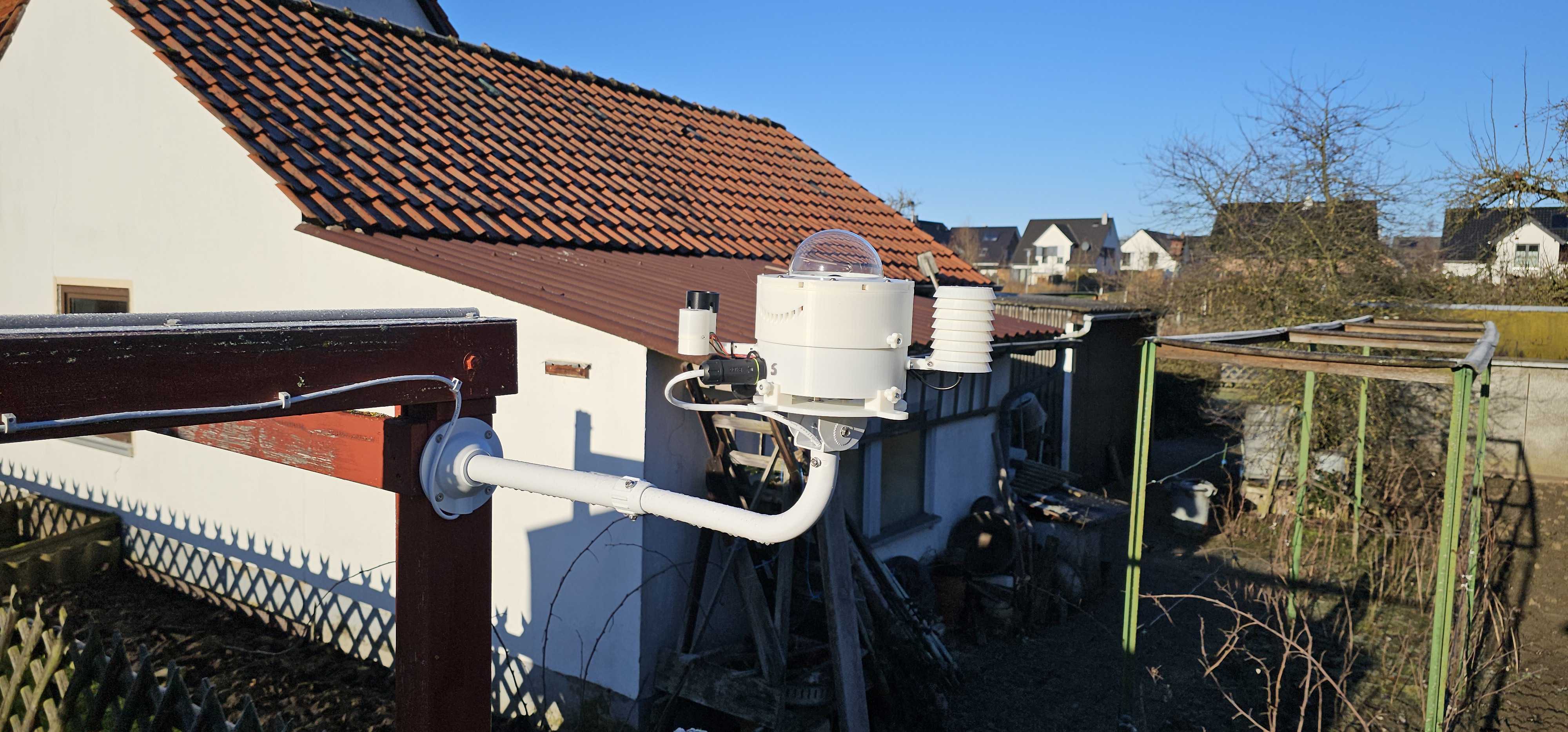 AllSky-Kamera Aufbau