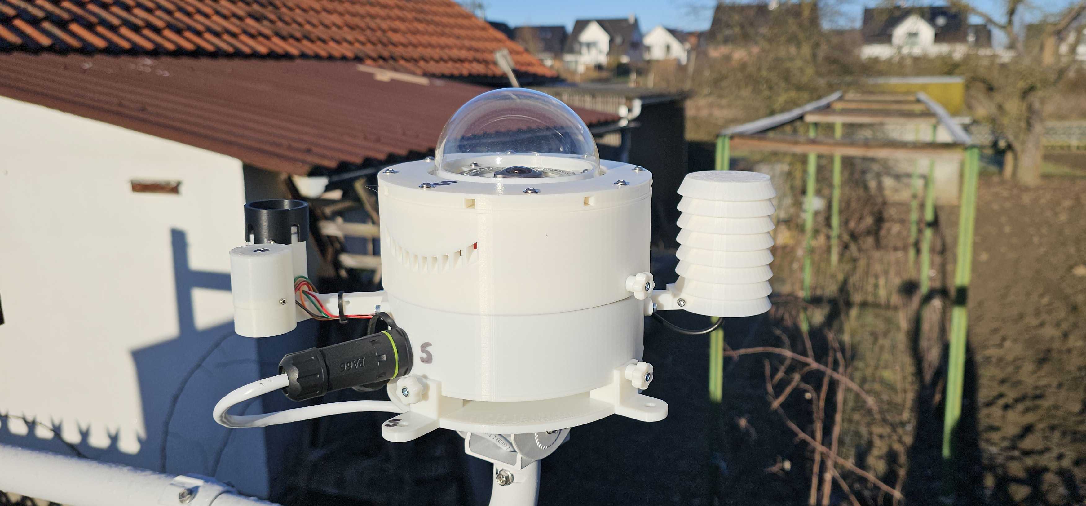 AllSky-Kamera Ergebnis