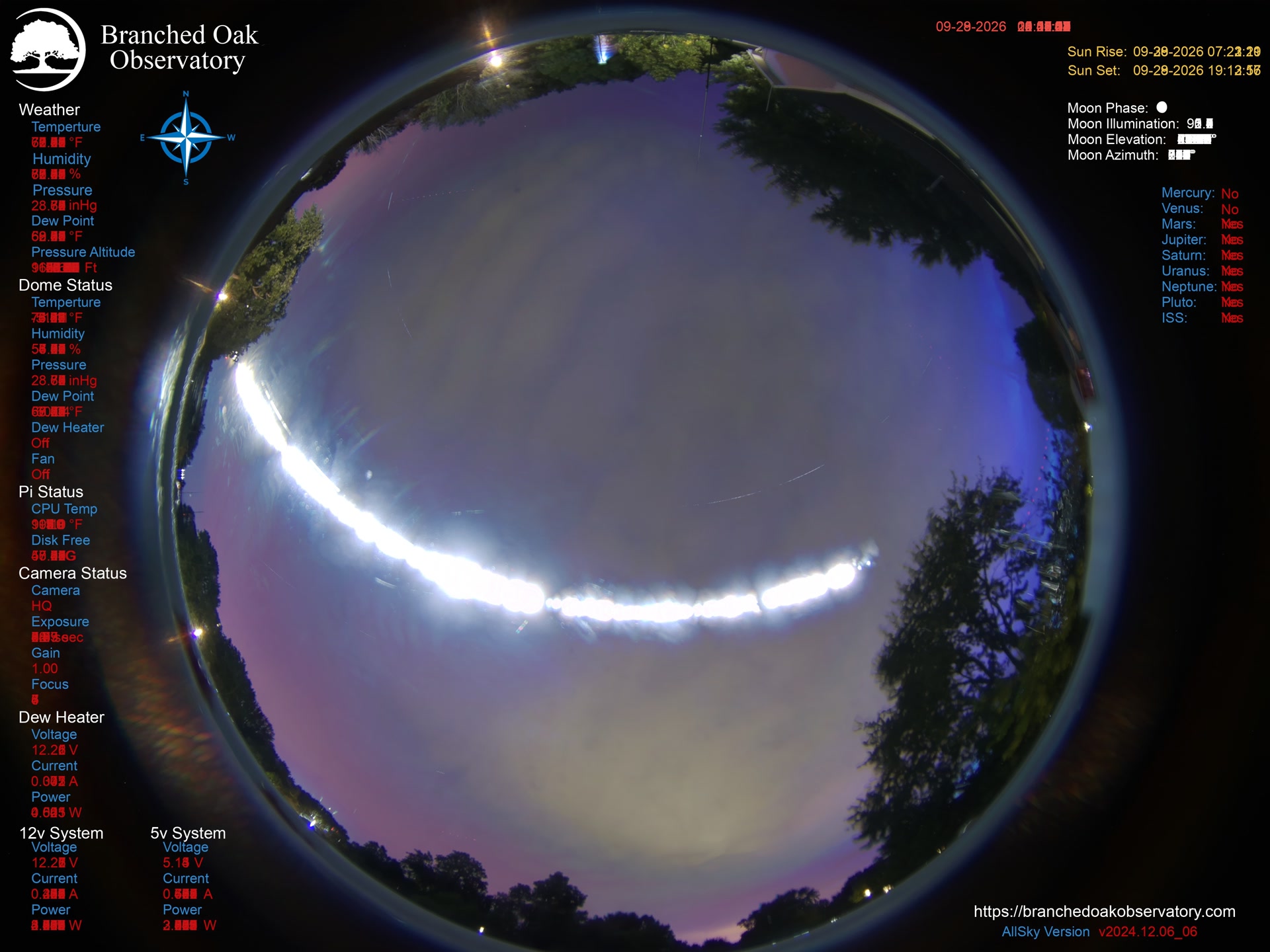 Branched Oak Observatory